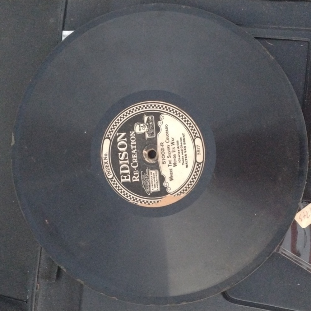 Antique Edison Record